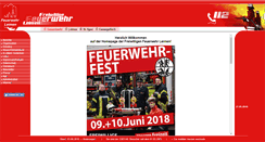Desktop Screenshot of feuerwehr-leimen.de